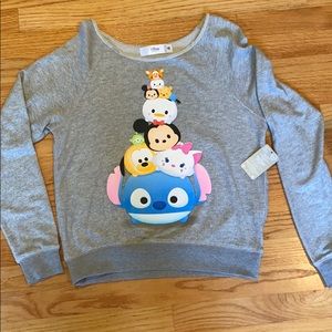 Disney Tsum Tsum Mickey Minnie Sweatshirt Pullover